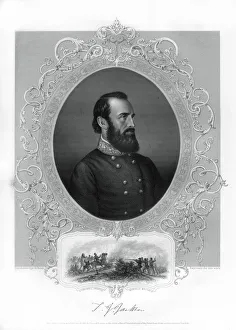 American Civil War Generals Prints: Thomas Jonathan Stonewall Jackson