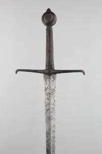 Heritage Art In Germany Prints: Thrusting Sword (Estoc), Germany, 1390 / 1400. Creator: Unknown