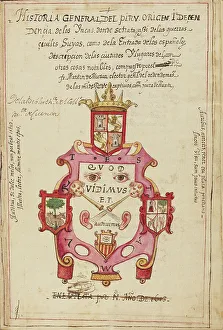 Spanish Heritage Images Prints: Title Page, completed in 1616. Creator: Unknown