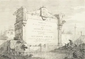 Classical Ruin Print, Antonio Canal, 1735-46