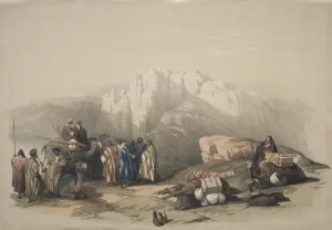 Tomb of Aaron, Summit of Mount Horeb, 1839. Creator: David Roberts (British, 1796-1864) Tomb of Aaron, Summit of Mount Horeb, 1839. Creator: David Roberts (British, 1796-1864)