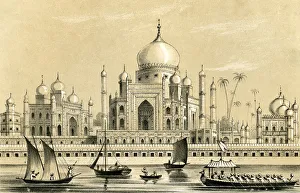 The tomb of the favourite Sultan of Akbar Khan at Agra, 1847 The tomb of the favourite Sultan of Akbar Khan at Agra, 1847