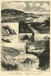 Our Own Country Book Illustrations Prints: Torquay, 1898. Creator: Unknown