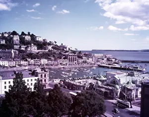 Torquay Seaside Resort Prints: Torquay, Devon, c1955. Creator: Arthur Charles Kirby Ware
