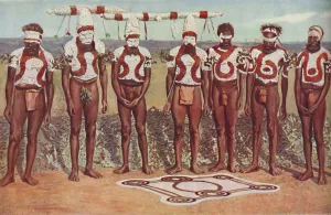 Indigenous Australian Culture Prints: Totemistic Ritual Among the Australian Blacks, c1935