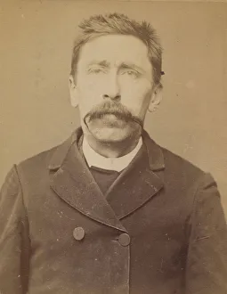 French Anarchist History Prints: Tournadre. Jacques (ou Eugene). 32 ans, ne a Marchal (Cantal). Journaliste