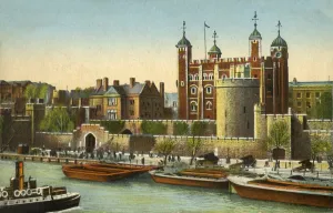 British Castles Prints: The Tower of London, c1910. Creator: Unknown