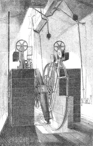 Heritage Images Print: Transit Instruments at Cape Observatory, 1857