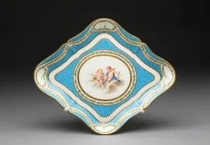 Tray (from a tea service), Sèvres, 1770. Creators: Sèvres Porcelain Manufactory Tray (from a tea service), Sèvres, 1770. Creators: Sèvres Porcelain Manufactory
