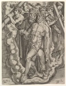The Met Museum Collection Prints: The Trinity. Creator: Cornelis Bos