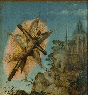 Triptych of the Baptism of Christ (Detail). Artist: Master of Frankfurt (1460-ca. 1533) Triptych of the Baptism of Christ (Detail). Artist: Master of Frankfurt (1460-ca. 1533)