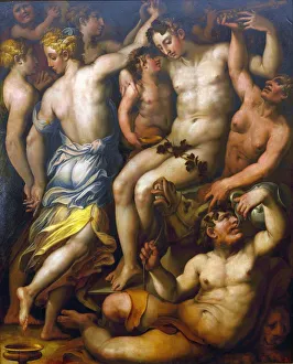 Greek Mythology Allegory Prints: The Triumph of Bacchus