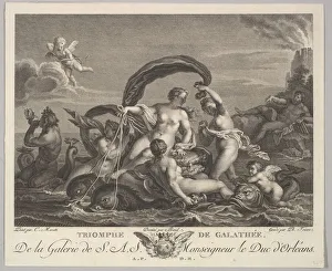The Triumph of Galatea. Creator: Philippe Triere The Triumph of Galatea. Creator: Philippe Triere