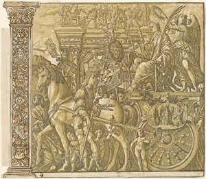 The Triumph of Julius Caesar, 1599 Print by Andrea Andreani