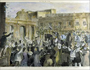 Triumphal Entry into La Havana by General Arsenio Martinez Campos (1831-1900) Triumphal Entry into La Havana by General Arsenio Martinez Campos (1831-1900)