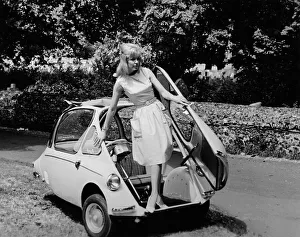 Trojan Bubble Car Print, c1962