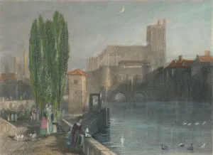 Troyes, c1833, (mid-late 19th century). Creator: JC Armytage Troyes, c1833, (mid-late 19th century). Creator: JC Armytage