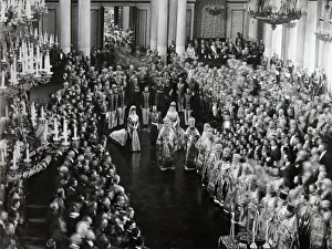 Tsar Nicholas II at the opening ceremony of the first Duma, St Petersburg, Russia, 1906 Tsar Nicholas II at the opening ceremony of the first Duma, St Petersburg, Russia, 1906