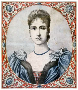 Tsarina Alexandra, Empress consort of Russia, 1894 Tsarina Alexandra, Empress consort of Russia, 1894