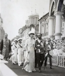 Tsars family at the celebrations of the 300th anniversary of the House of Romanov, Russia, 1913 Tsars family at the celebrations of the 300th anniversary of the House of Romanov, Russia, 1913