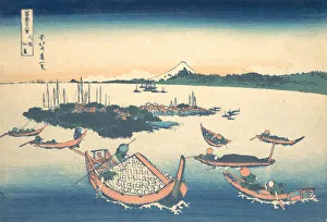 Tsukudajima in Musashi Province (Buyo Tsukudajima), from the series Thirty-six View Tsukudajima in Musashi Province (Buyo Tsukudajima), from the series Thirty-six View