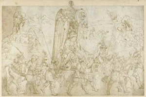 A Turkish Procession Print, 1532, Getty Museum