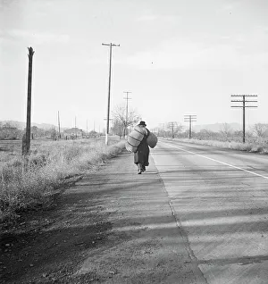 Dorothea Lange Photographer Prints: More than twenty-five years a bindle-stiff