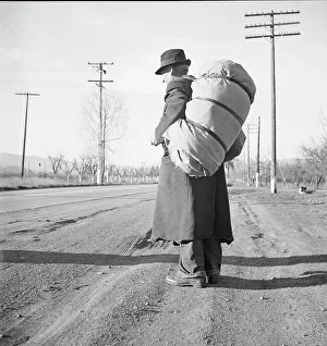 Great Depression Era Images Prints: More than twenty-five years a bindle-stiff