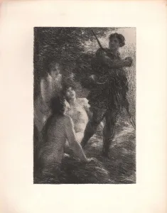 Nibelungenlied Illustrations Prints: The Twilight of the Gods, 1886