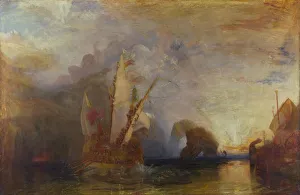 Ulysses deriding Polyphemus, 1829. Artist: Turner, Joseph Mallord William (1775-1851) Ulysses deriding Polyphemus, 1829. Artist: Turner, Joseph Mallord William (1775-1851)