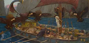 Ulysses and the Sirens Print, National Gallery of Victoria Collection