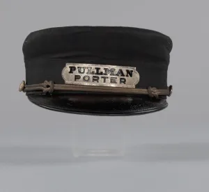 Black History Museum Objects Prints: Uniform cap owned by Pullman Porter Robert Thomas, ca. 1920
