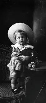Classic Black And White Portraits Prints: Unknown child, c1900s. Creator: Robert Augustus Henry L'Estrange