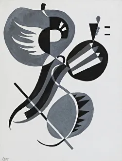 Wassily Kandinsky Style Prints: Untitled, 1934
