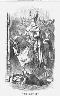 Images Dated 1st August 2005: Print of Vae Victis!, a woodcut illustration
