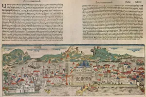 Nuremberg Chronicle Woodcut Prints: Venice in 1493, (1925). Creator: Unknown