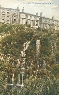 Ventnor: The Cascade, 1916 Print