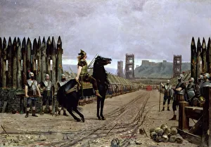 Roman Empire Fine Art Images Prints: Vercingetorix before Caesar, 1886
