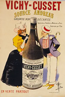 Wiener Secession Movement Prints: Vichy-Cusset - Source Andreau, c. 1895. Creator: Guillaume, Albert (1873-1942)
