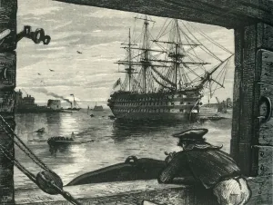 Cassell Petter Galpin Engravings Prints: The Victory, c1870
