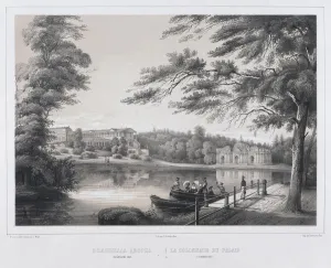 View of the Cameron Gallery at Tsarskoye Selo View of the Cameron Gallery at Tsarskoye Selo