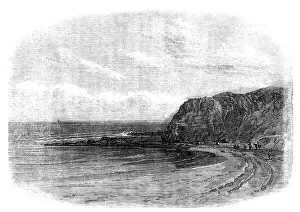 British Geography Maps Prints: View of the Coast of Natal, 1857. Creator: Unknown