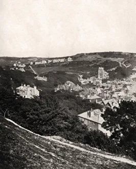 View of Hastings from East Hill, Sussex, c1900 View of Hastings from East Hill, Sussex, c1900