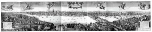 View of London, c1650, (19th century) View of London, c1650, (19th century)