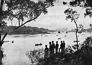 Australian Landscape Photography Prints: View on the Parramatta River, c1900. Creator: Unknown
