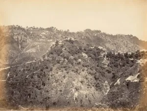 British Raj Images Prints: View of Simla, 1850s. Creator: Unknown