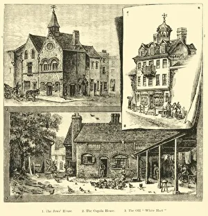 Bury St Edmunds Print, 1898