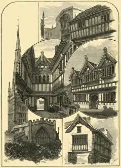 Our Own Country Book Illustrations Prints: Views in Coventry, 1898. Creator: Unknown