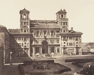 Villa Medici, 1848-52. Creator: Eugène Constant Villa Medici, 1848-52. Creator: Eugène Constant