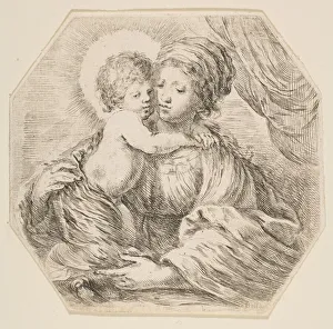 Stefano della Bella's Virgin and Christ Child, 1649 Print